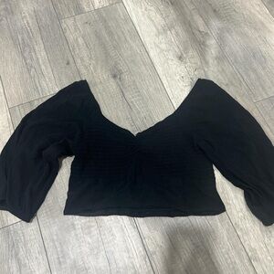 Elegant Black Women's Top